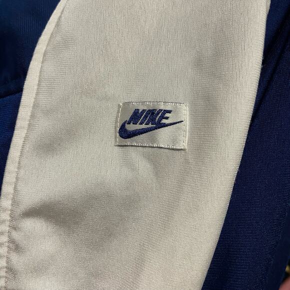 Nike Jacket Sportwear Windbreaker Full Zip Blue Track Warm Up No Size Tag - Picture 6 of 8